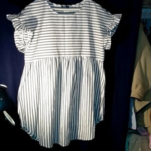 Shein Striped Summer Dress 3X